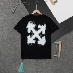 Hypeyourbeast OFF-WHITE Ballpoint Pen Depicting Pattern Tee Shirt'BLACK'