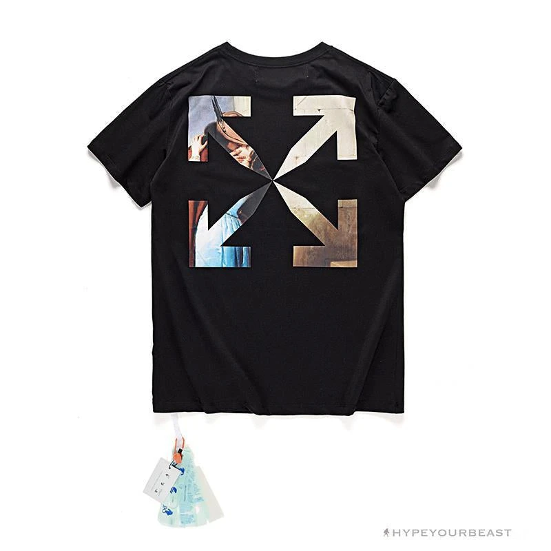 Hypeyourbeast T-Shirts OFF-WHITE The Kiss Tee Shirt 'BLACK' 4 Hypeyourbeast T-Shirts OFF-WHITE The Kiss Tee Shirt 'BLACK'