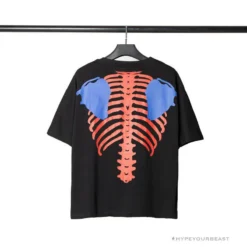 Hypeyourbeast OFF-WHITE Loose X Oversized Chest Tee Shirt 'BLACK' T-Shirts