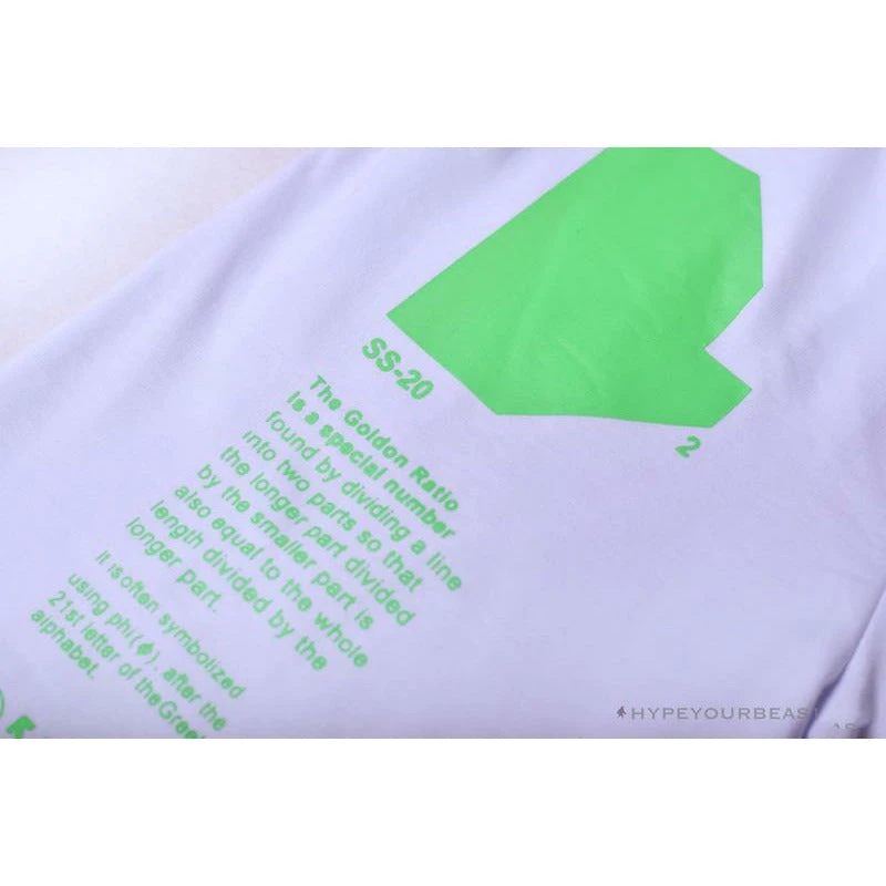 Hypeyourbeast OFF-WHITE Golden Ratio Shorts 'WHITE' 18 Hypeyourbeast OFF-WHITE Golden Ratio Shorts 'WHITE'