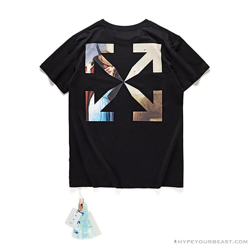 Hypeyourbeast T-Shirts OFF-WHITE The Kiss Tee Shirt 'BLACK' 5 Hypeyourbeast T-Shirts OFF-WHITE The Kiss Tee Shirt 'BLACK'