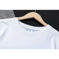 Hypeyourbeast T-Shirts OFF-WHITE Ballpoint Pen Depicting Pattern Tee Shirt 'WHITE'