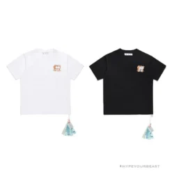 Hypeyourbeast OFF-WHITE Year Of The Ox Doraemon Arrow Tee Shirt 'WHITE'