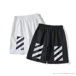 Hypeyourbeast OFF-WHITE Classic Seeing Things Shorts 'WHITE'