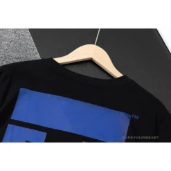 Hypeyourbeast OFF-WHITE Gradient Classic Cross Arrow Tee Shirt 'BLACK'