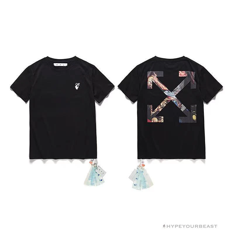 Hypeyourbeast T-Shirts OFF-WHITE Skull Tee Shirt 'BLACK' 4 Hypeyourbeast T-Shirts OFF-WHITE Skull Tee Shirt 'BLACK'