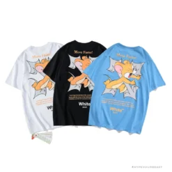 Hypeyourbeast T-Shirts OFF-WHITE Jerry Move Faster Tee Shirt 'WHITE'