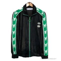 Hypeyourbeast OFF-WHITE Side Webbing Casual Green Letter Hoodie 10 Hypeyourbeast OFF-WHITE Side Webbing Casual Green Letter Hoodie