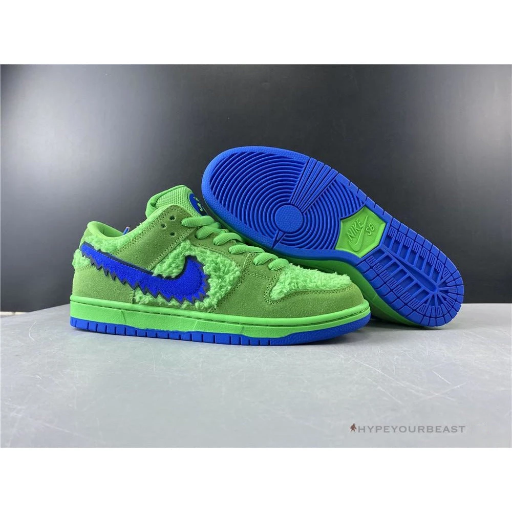 Hypeyourbeast Nike SB Dunk Low X Grateful Dead Green Bear 1 Hypeyourbeast Nike SB Dunk Low X Grateful Dead Green Bear