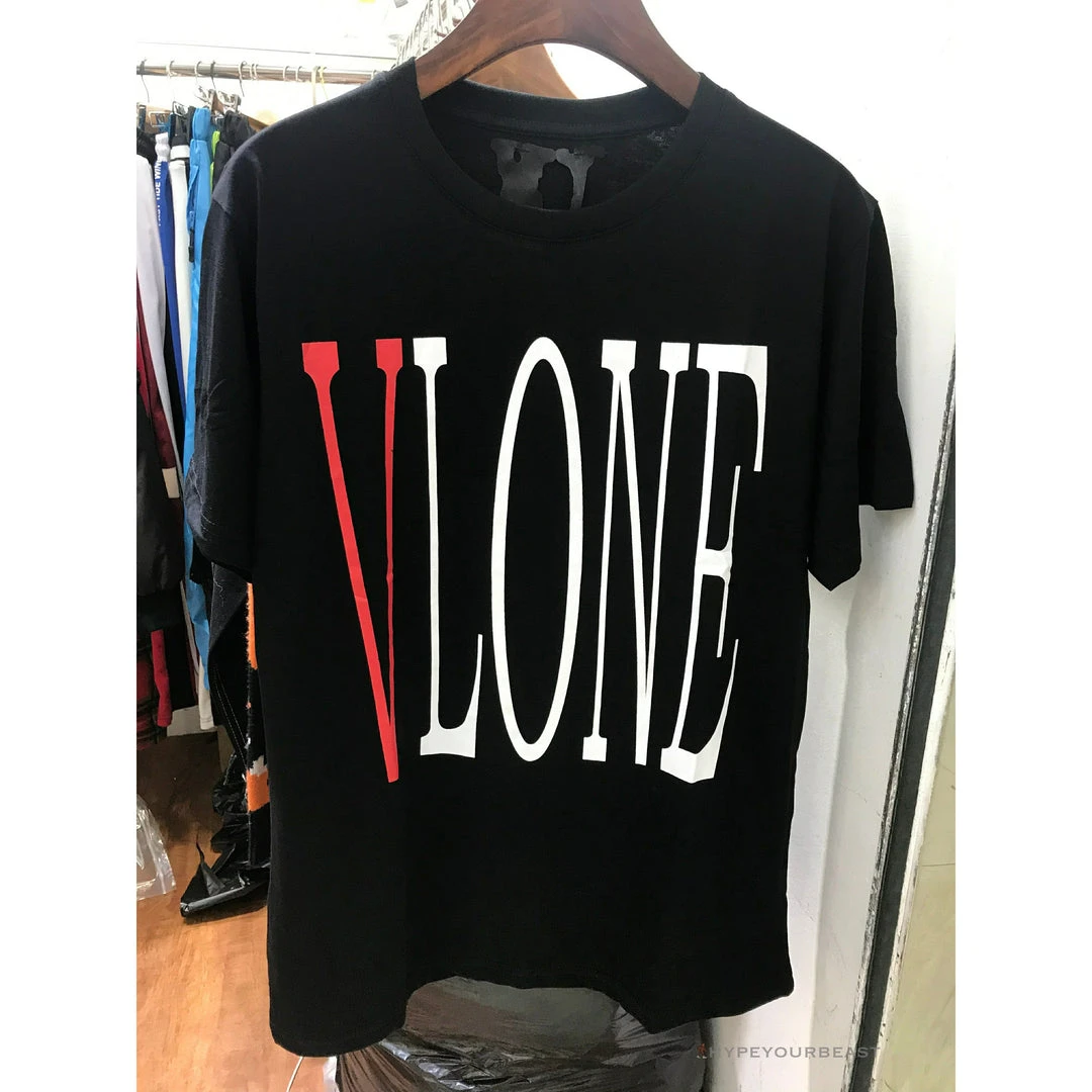 HypeYourBeast Vlone Black And Red Tee Shirt T-Shirts 6 HypeYourBeast Vlone Black And Red Tee Shirt T-Shirts