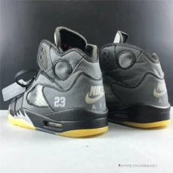 Hypeyourbeast Jordan 5 Retro Off-White Black 23 Hypeyourbeast Jordan 5 Retro Off-White Black