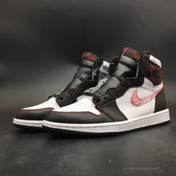 Hypeyourbeast Air Jordan 1 Retro High Defiant White Retro Red