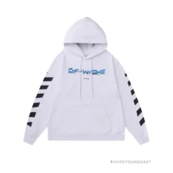 HypeYourBeast Off White Hoodie Looney - White