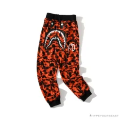 Hypeyourbeast BAPE X XO Camouflage Red Pants Clothes