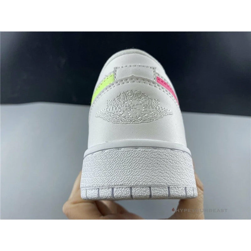 Hypeyourbeast Air Jordan 1 Low 'White Multi-Color' 11 Hypeyourbeast Air Jordan 1 Low 'White Multi-Color'
