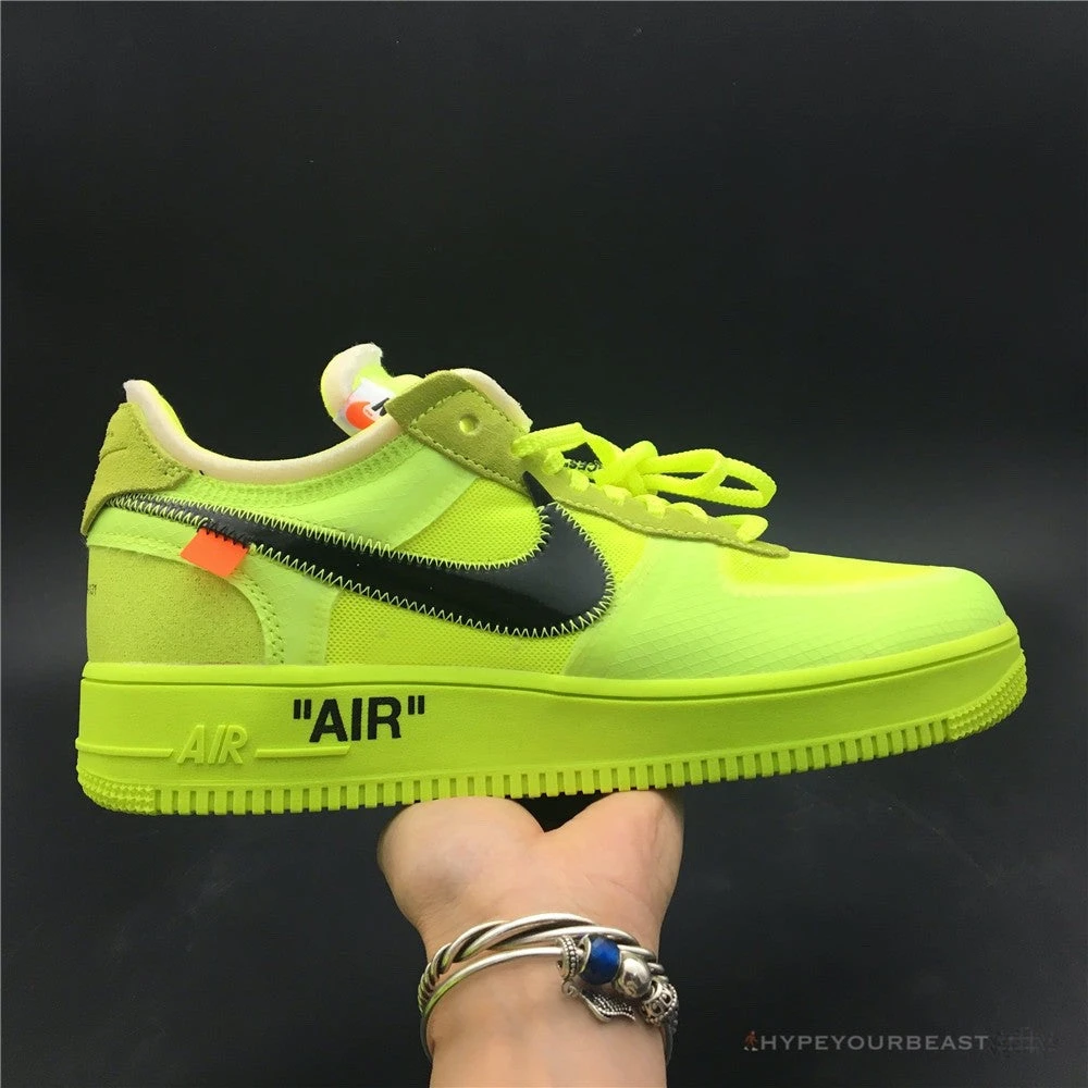Hypeyourbeast Off-White X Nike Air Force 1 Low “Volt” 4 Hypeyourbeast Off-White X Nike Air Force 1 Low “Volt”