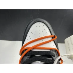 Hypeyourbeast Off White X Nike Dunk Low Black Orange Lace