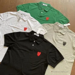 Hypeyourbeast CDG Polo Shirt Green