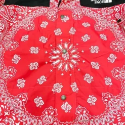HypeYourBeast Supreme X TNF Bandana Jacket Red