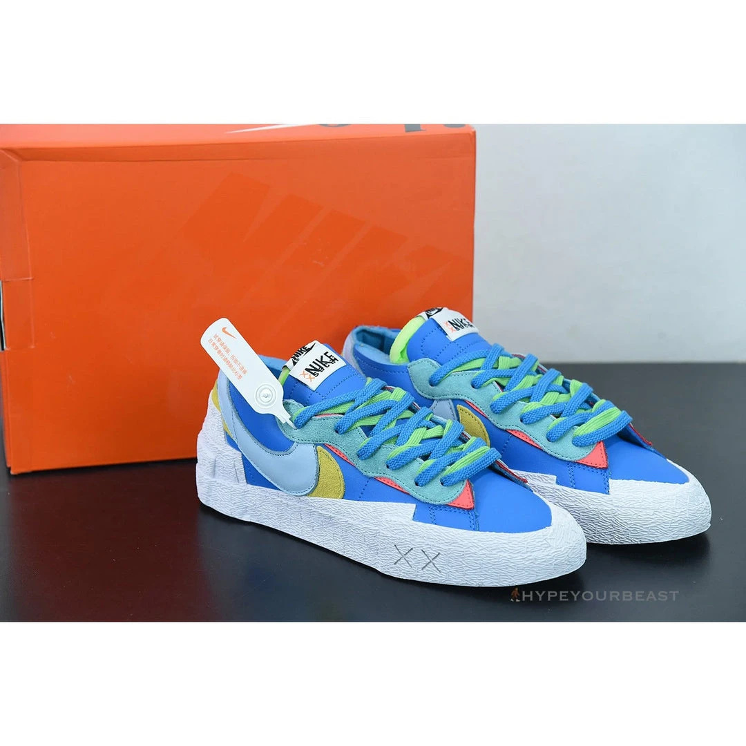 HypeYourBeast Nike Blazer Low Sacai KAWS Blue 5 HypeYourBeast Nike Blazer Low Sacai KAWS Blue