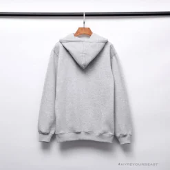 Hypeyourbeast Clothes BAPE X Bathing Ape Head Hoodie 'GREY'