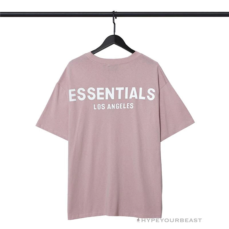 HypeYourBeast FOG Essentials Tee Shirt ‘Los Angeles’ PINK T-Shirts 2 HypeYourBeast FOG Essentials Tee Shirt ‘Los Angeles’ PINK T-Shirts