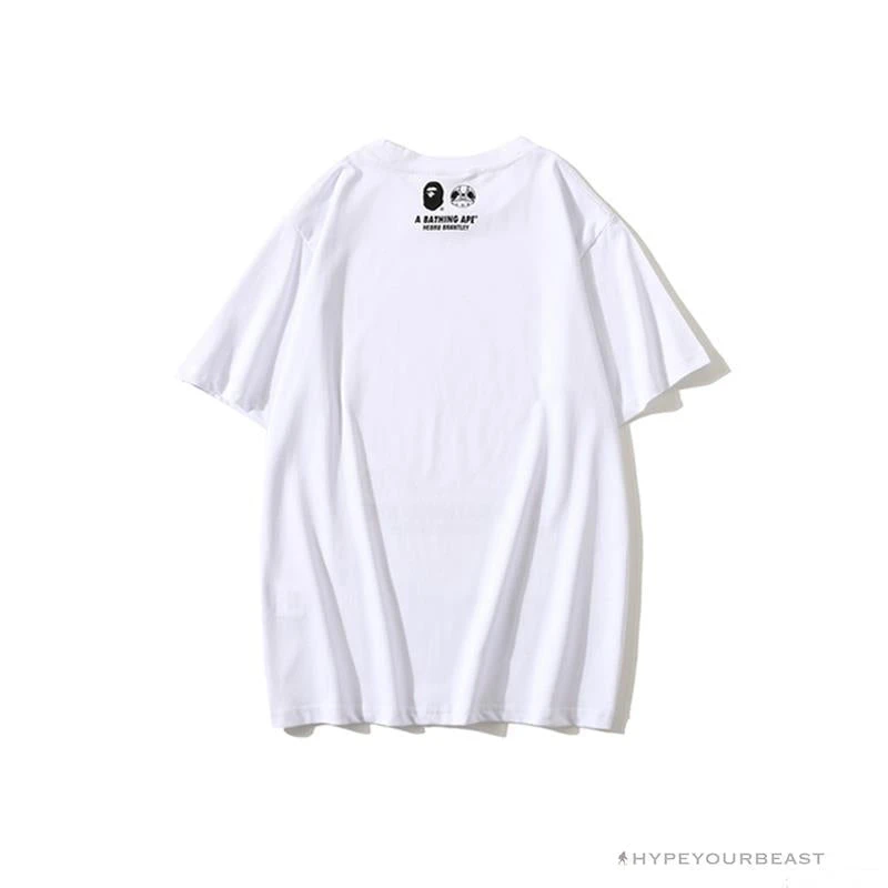 Hypeyourbeast BAPE Co-Branded Fly Boy Tee Shirt 'WHITE' Clothes 2 Hypeyourbeast BAPE Co-Branded Fly Boy Tee Shirt 'WHITE' Clothes