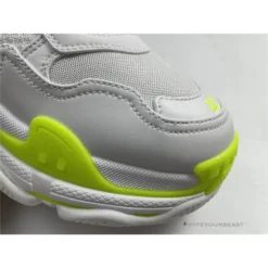 HypeYourBeast BCG Triple S White Neon Yellow Balenciaga Triple S 27 HypeYourBeast BCG Triple S White Neon Yellow Balenciaga Triple S