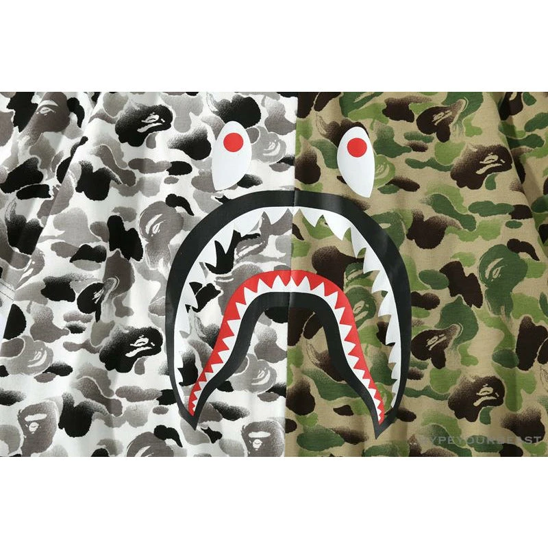 Hypeyourbeast BAPE Chinese Style Ink 10th Anniversary Camouflage Tee Shirt 'Green & White' Clothes 5 Hypeyourbeast BAPE Chinese Style Ink 10th Anniversary Camouflage Tee Shirt 'Green & White' Clothes