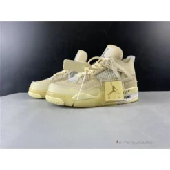 Hypeyourbeast Off White X Air Jordan 4 Sail