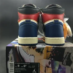 Hypeyourbeast Jordan 1 Retro High Union Los Angeles Storm Blue Blue Toes