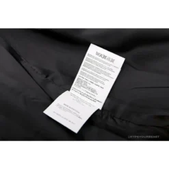 Hypeyourbeast OFF-WHITE 20FW New Logo Hooded Leather Jacket Black Hoodies & Jackets