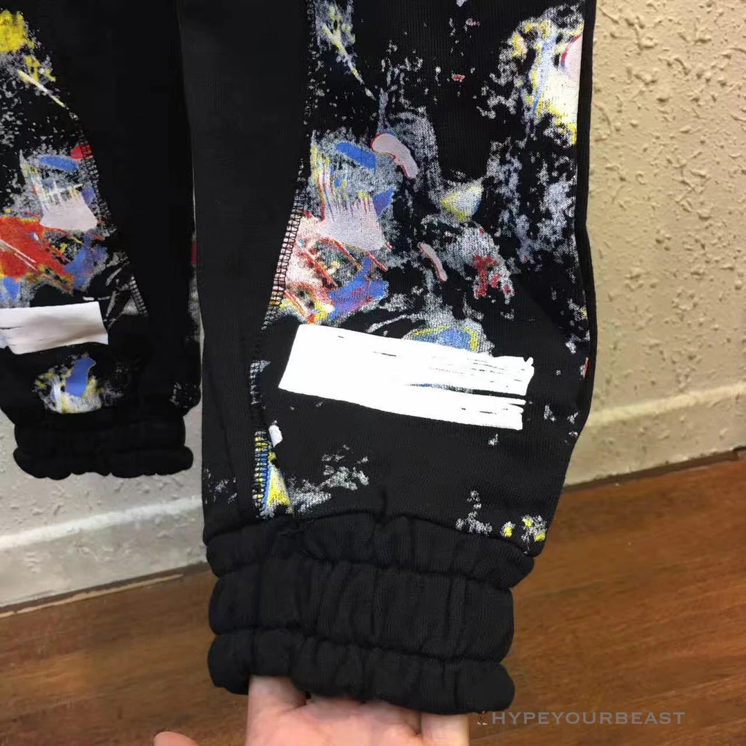 Hypeyourbeast OFF-WHITE Pants Black Paint 15 Hypeyourbeast OFF-WHITE Pants Black Paint