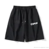 Hypeyourbeast OFF-WHITE Cabin Cabbage Shorts 'BLACK' Pants