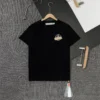 Hypeyourbeast T-Shirts OFF-WHITE Classic Cross Yellow Arrow Tape Tee Shirt 'BLACK'