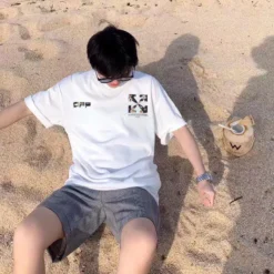 Hypeyourbeast T-Shirts OFF-WHITE Daisy Graffiti Arrow Conley Tee Shirt 'WHITE'