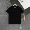 Hypeyourbeast T-Shirts OFF-WHITE Light Blue Marker Draw Pattern Tee Shirt 'BLACK'