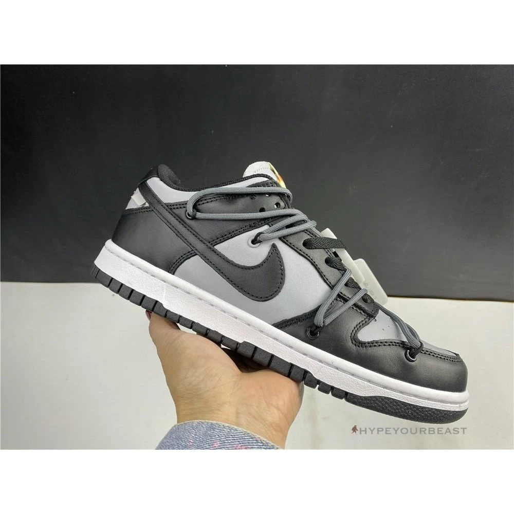 Hypeyourbeast Off White X Nike Dunk Low Black / Grey 2 Hypeyourbeast Off White X Nike Dunk Low Black / Grey