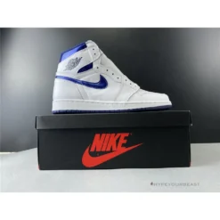 Hypeyourbeast Air Jordan 1 High 'OG' Metallic Navy