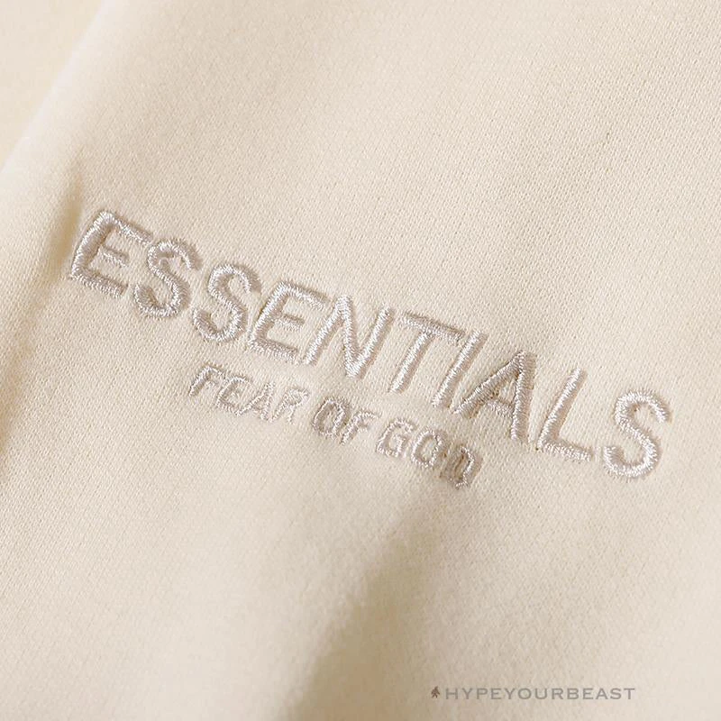 HypeYourBeast Hoodies & Jackets FOG Hoodie Reflective ‘ESSENTIALS’ Beige 6 HypeYourBeast Hoodies & Jackets FOG Hoodie Reflective ‘ESSENTIALS’ Beige