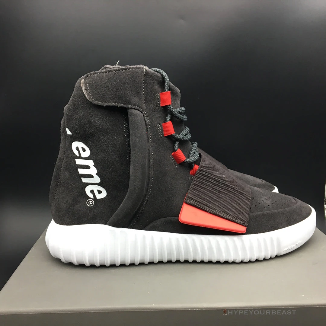 Hypeyourbeast Yeezy Boost 750 Black / White / Supreme 23 Hypeyourbeast Yeezy Boost 750 Black / White / Supreme
