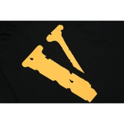 HypeYourBeast Hoodies & Jackets Vlone Yellow And Black Friends Hoodie