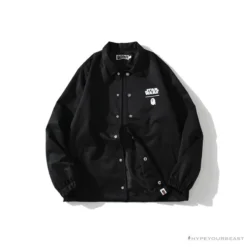 Hypeyourbeast Clothes BAPE X Star Wars Collaboration Windbreaker Jacket 'BLACK' 15 Hypeyourbeast Clothes BAPE X Star Wars Collaboration Windbreaker Jacket 'BLACK'