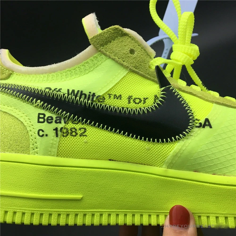Hypeyourbeast Off-White X Nike Air Force 1 Low “Volt” 14 Hypeyourbeast Off-White X Nike Air Force 1 Low “Volt”