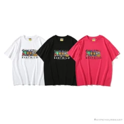 Hypeyourbeast BAPE Baby Milo Halloween Tee Shirt 'BLACK'