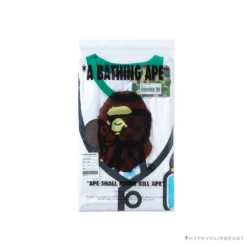 Hypeyourbeast BAPE Baby Milo Cartoon Vest Color Matching Tee Shirt