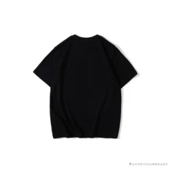Hypeyourbeast BAPE Baby Milo Color Letter Monkey Tee Shirt 'BLACK'