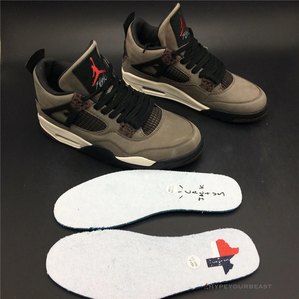 Hypeyourbeast Travis Scott X Air Jordan 4 Dark Mocha 14 Hypeyourbeast Travis Scott X Air Jordan 4 Dark Mocha