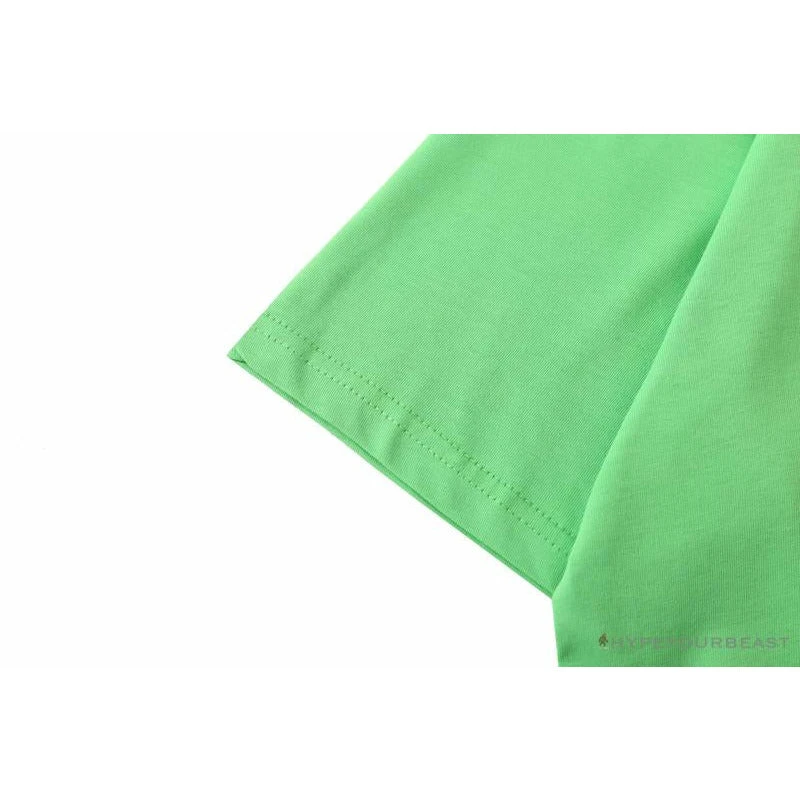 Hypeyourbeast Clothes BAPE Baby Milo Watermelon Little Monkey Tee Shirt 'GREEN' 6 Hypeyourbeast Clothes BAPE Baby Milo Watermelon Little Monkey Tee Shirt 'GREEN'