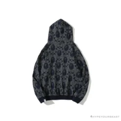Hypeyourbeast BAPE X COACH Co-Branded Dark-Blue Hoodie Clothes